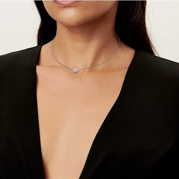 Tiffany & Co. Platinum Necklace with White Accents - Picture 2 of 7